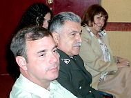 Mayor Miguel Angel Navarrete, Comisario de Carabineros de la Provincia de Chacabuco, Alcaide de Colina II y funcionaria de la Gobernaci�n