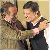 Jovino Novoa y Joaqu�n Lav�n