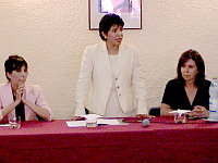 Ministra Provoste con Gobernadora Amun�tegui y Concejala Bravo