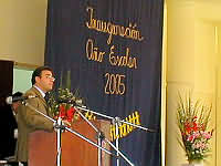 El alcalde de Colina, Mario Olavarr�a