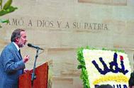la UDI conmemoro ayer los 14 a�os del asesinato de Jaime Guzm�n