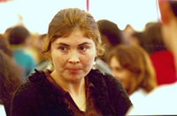 La propietaria de la Tabaquer�a del Montserrat de colina. (34,002 bytes)