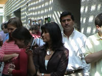 Vista general de la inauguraci�n. (34kb)