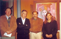 Cristi�n Raggio, Francisco Moreira, Ricardo Navarro, Paulina Carvallo . (38,132 bytes)