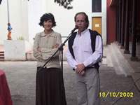 La presentaci�n de M�nica S�nico (25kb)