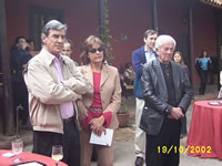 Patricio Soffia, Raquel Lyon, Joaqu�n Eyzaguirre (29kb)