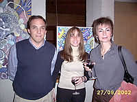 Mar�a Eugenia Ulloa, Mar�a Cecilia Arteaga, Joaqu�n de la Rosa. (38,969 bytes)