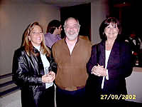 Margarita Etchepare, Carlos Bambach, Ver�nica Fuentes. (32,327 bytes)