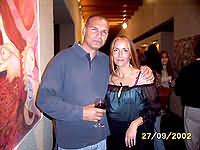 Franco Petrovic e Isabel Brinck. (34,663 bytes)