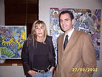 M�nica Cazes y Juan Said. (37,472 bytes)