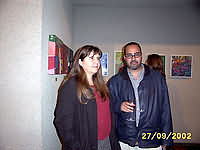 Michelle Brinck junto a Claudio Gidmani (32,878 bytes)