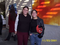 Francisca Escobar y Francisca Bernales. (25,568 bytes)