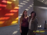 Patricia Oyanedel junto a Macarena Figueroa.   (22,159 bytes)