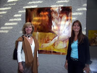 Virginia Figueroa y su mam�, Bernardita Prieto (34kb)