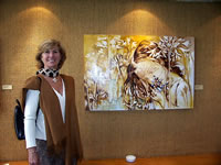 Bernardita Prieto, madre de la expositora (45kb)