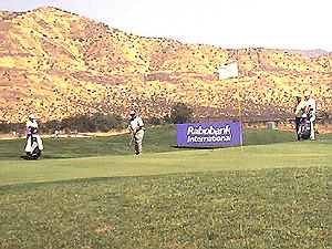 Foto : Angel Franco en el hoyo 17.