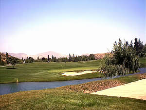 Foto: vista del hoyo 9