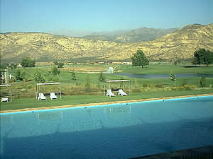 Foto: piscina del Club House Las Brisas de Chicureo