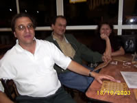 Francisco Marambio, Juan Jos� Guasch, Mandy Maldonado (27kb)