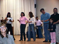 M�nica Nelson en el Bingo 