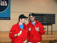 El Teniente Ben�tez junto al Capit�n Ruiz (36kb)