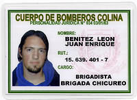 Credencial de los brigadistas