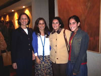 Mar�a Eugenia Huber, Marcela Vicu�a, Mar�a Soledad D�lano, Josefina De Tezanos P. (26kb)