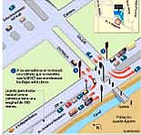 Am�rico Vespucio frente al mall Plaza Norte