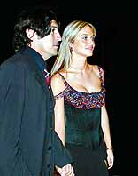 Iv�n Zamorano y Kenita Larra�n