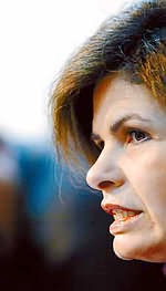 Si la diputada Guzm�n es desaforada, las relaciones RN-UDI se tornar�an insostenibles. Foto: Juan Eduardo Lopez.