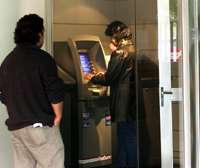 Cajero autom�tico.  Foto: LUN