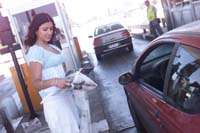 �Los Pincheira� refrescaron a camioneros