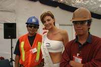 Romina Isen, la monarca de 25 a�os. Foto: Mariola Guerrero