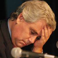 Nicol�s Vergara no ha querido referirse al tema de las llamadas. Foto: Marcos Llanos