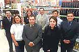 Parte del equipo que abandon� Unimarc, encabezado por Jes�s Mart�nez. Foto: Eduardo Vargas 