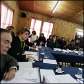 La alcaldesa Carolina Plaza enfrent� ayer el problema en la reuni�n de concejo 