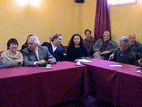 algunos de los empresarios participantes