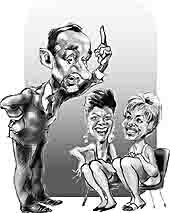 Senador Jovino Novoa, recomienda a Paulina Nin y la Argando�a que se sosieguen.