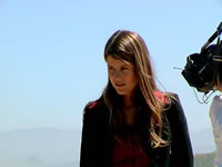 Una conocida periodista de televisi�n. (18kb)