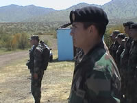 Contingente que har� da habitantes de Capricio (26kb)