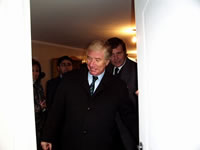 Ministro Ravinet se multiplic� en Colina