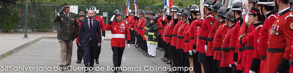 Fotos: 58� aniversario del Cuerpo de Bomberos Colina-Lampa