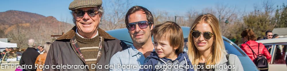 Fotos de Vida Social: En Piedra Roja celebraron D�a del Padre con expo de autos antiguos