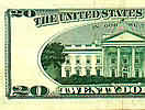 Símbolo Masón en el billete de US$ 1. Hacer click para ver el billete doblado.